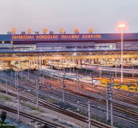 Shanghai hongqiao railway station