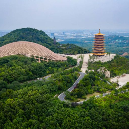 Conductor de habla inglesa en Nanjing